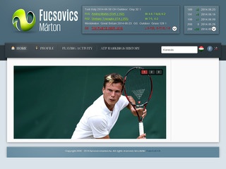 Fucsovics Márton honlapja
